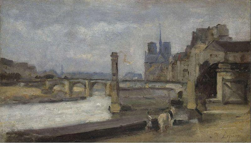 Stanislas lepine The Pont de la Tournelle